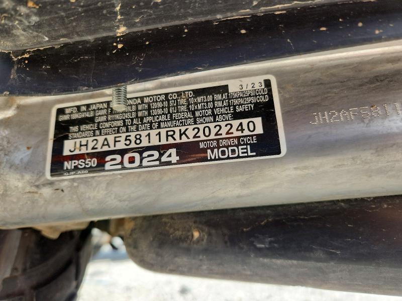 2024 Honda NPS50