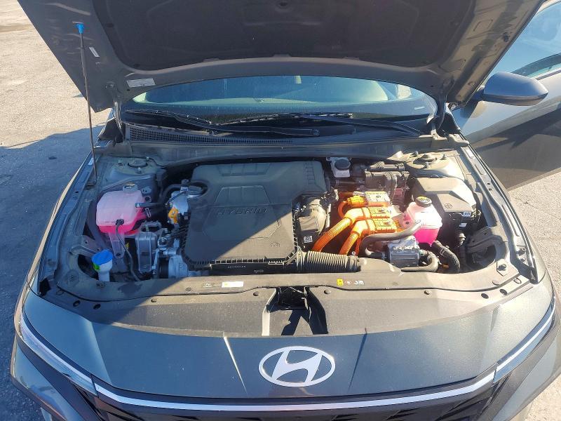 2025 Hyundai Elantra Hybrid Blue