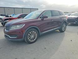 Lincoln salvage cars for sale: 2017 Lincoln Mkx Select