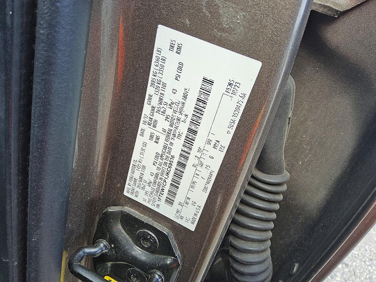 2018 Ford F150 Supercrew