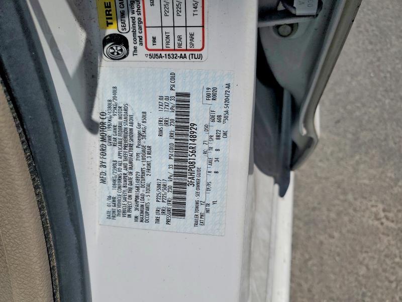 2006 Ford Fusion sel