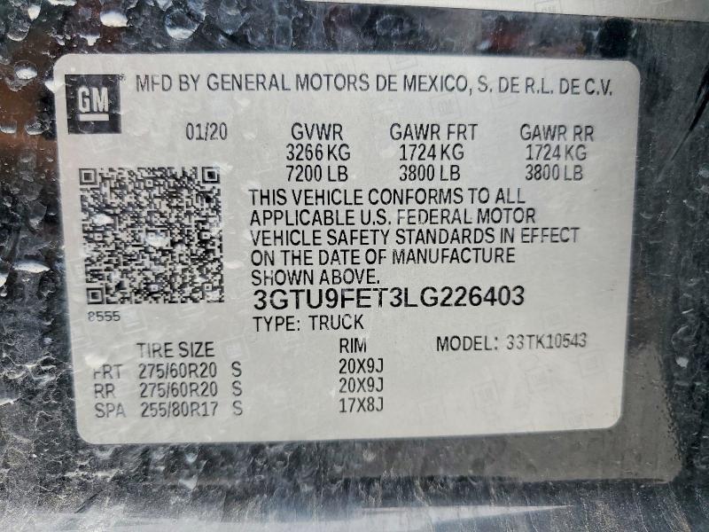 2020 GMC Sierra K1500 Denali