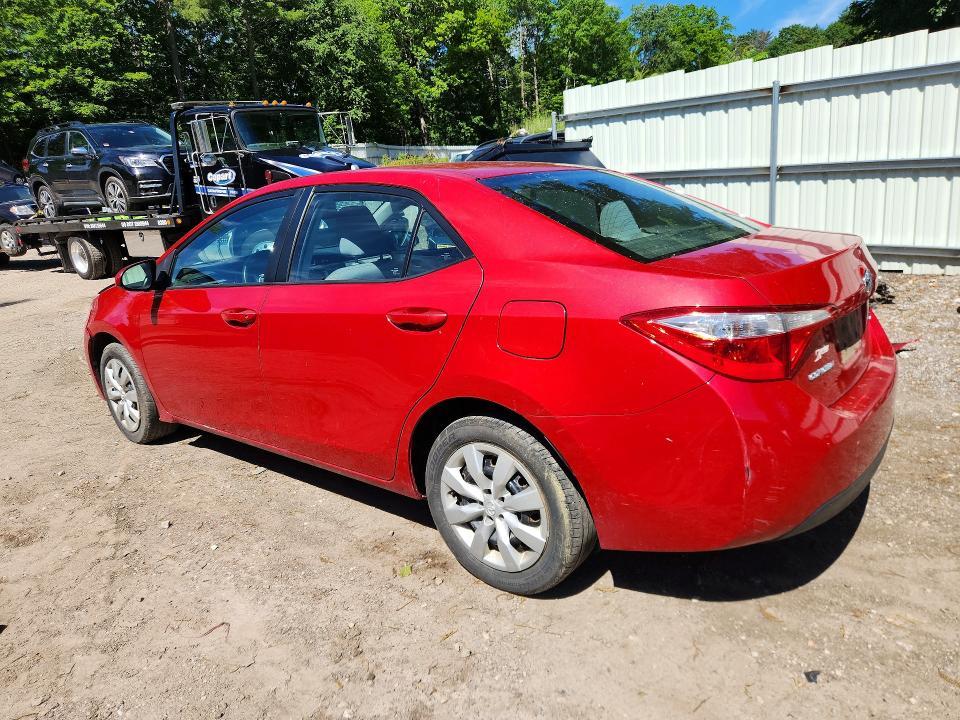 2016 Toyota Corolla le