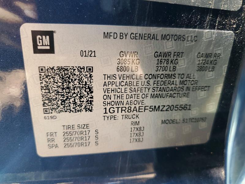 2021 GMC Sierra C1500