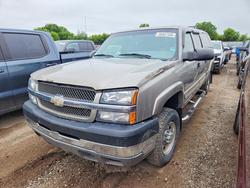 Salvage trucks for sale at Davison, MI auction: 2003 Chevrolet Silverado K2500 Heavy Duty