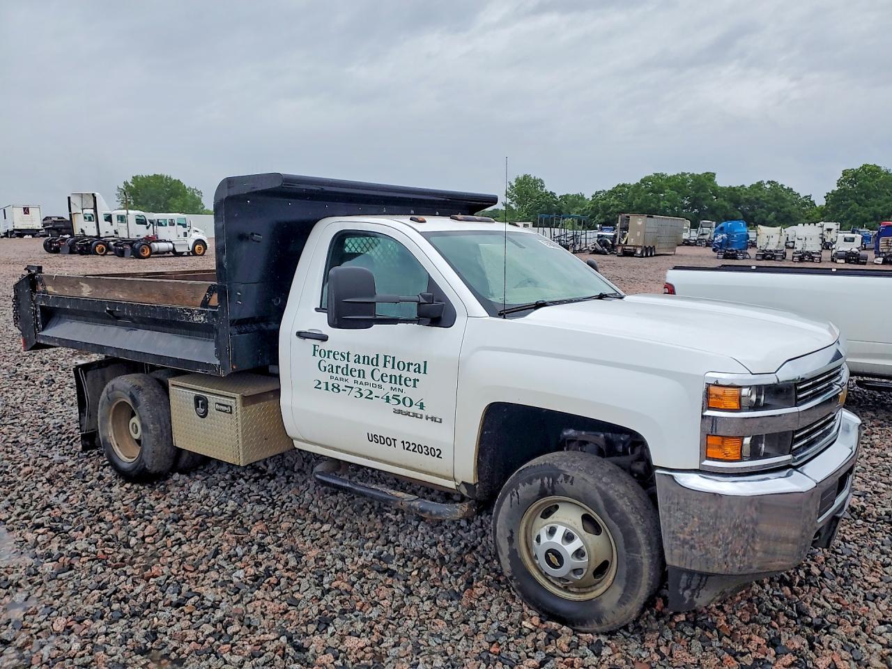2016 Chevrolet Silverado Dump Truck