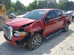 Salvage trucks for sale at Madisonville, TN auction: 2021 GMC Canyon Denali