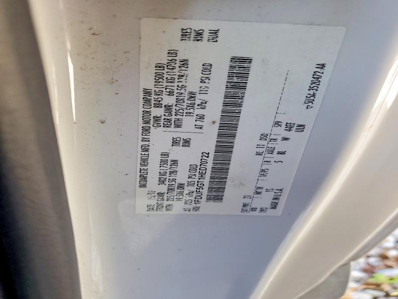 2017 Ford F550 Super Duty BOX Truck