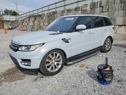 Land Rover Vehiculos salvage en venta: 2016 Land Rover Range Rover Sport hse