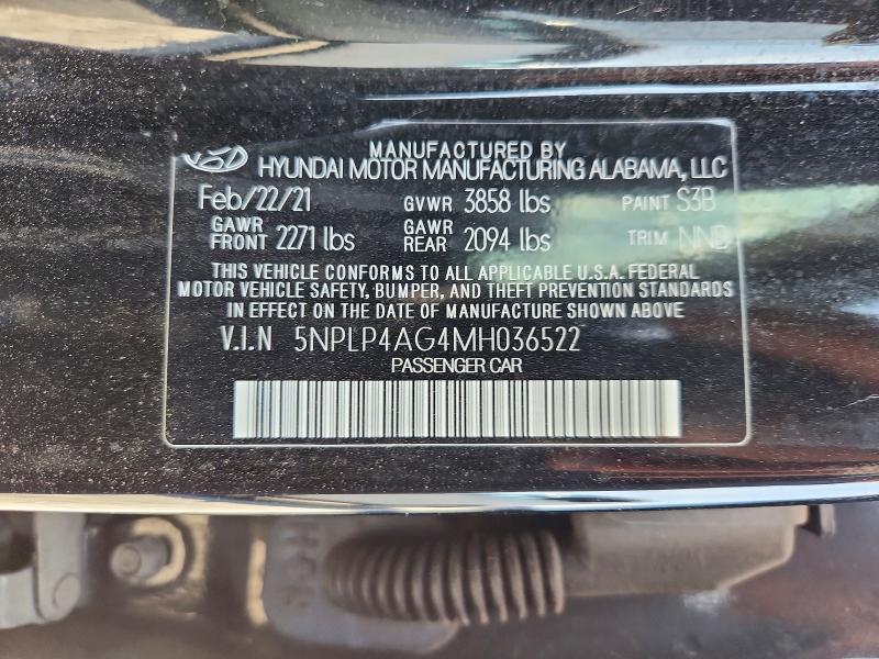 2021 Hyundai Elantra Limited
