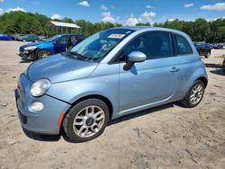 Fiat 500 salvage cars for sale: 2015 Fiat 500 pop
