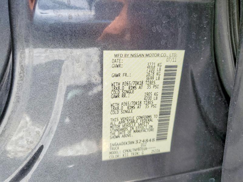2011 Nissan Titan S