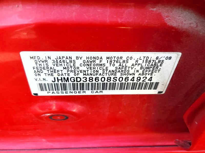 2008 Honda Fit Sport