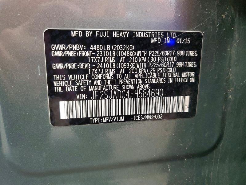 2015 Subaru Forester 2.5i Premium