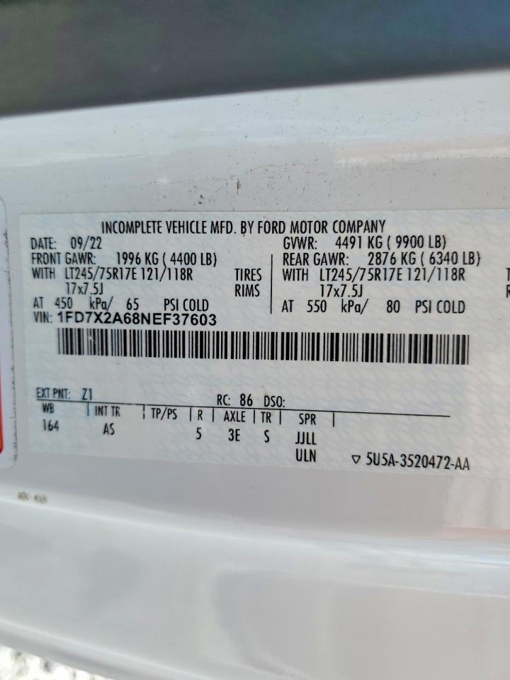 2022 Ford F250 Super-Utility / Service Truck