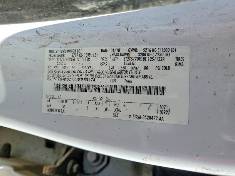 2018 Ford F350 Super Duty