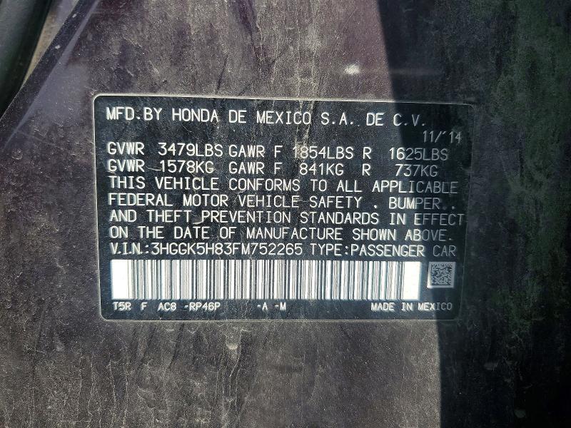 2015 Honda Fit ex