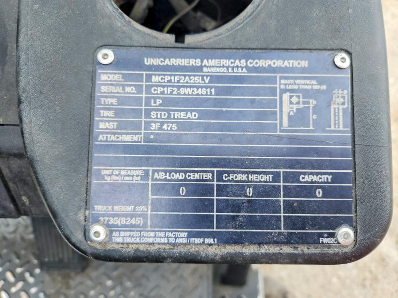 2021 Unicariers 2021 Unicarriers Mcp1f2a25lv Forklift