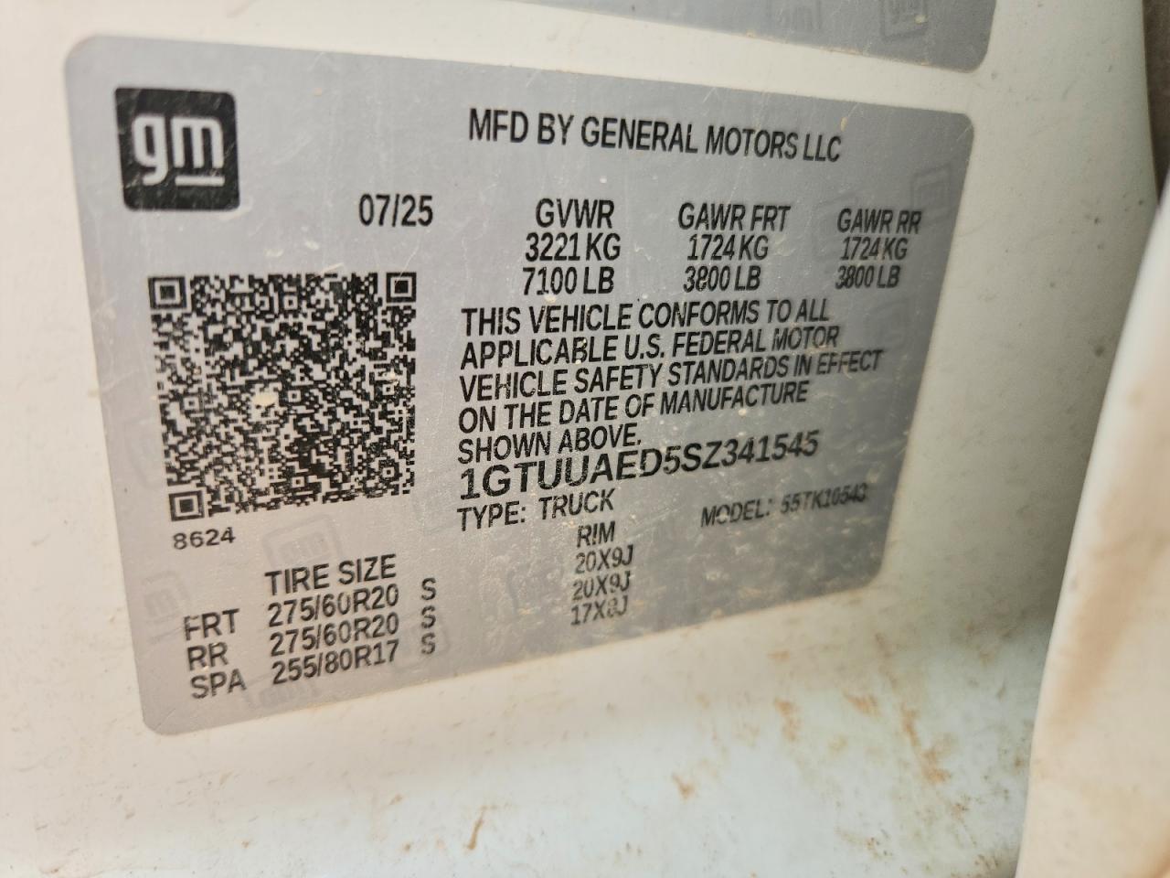 2025 GMC Sierra K1500