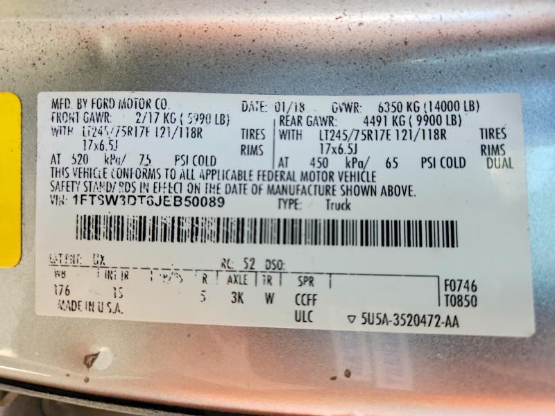 2018 Ford F350 Super Duty
