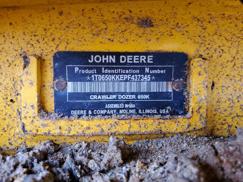 2023 John Deere 650K Dozer