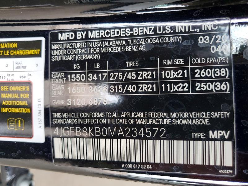 2021 Mercedes-Benz Gle 63 amg 4matic