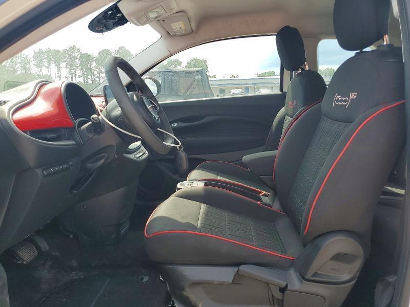 2024 Fiat 500 e red