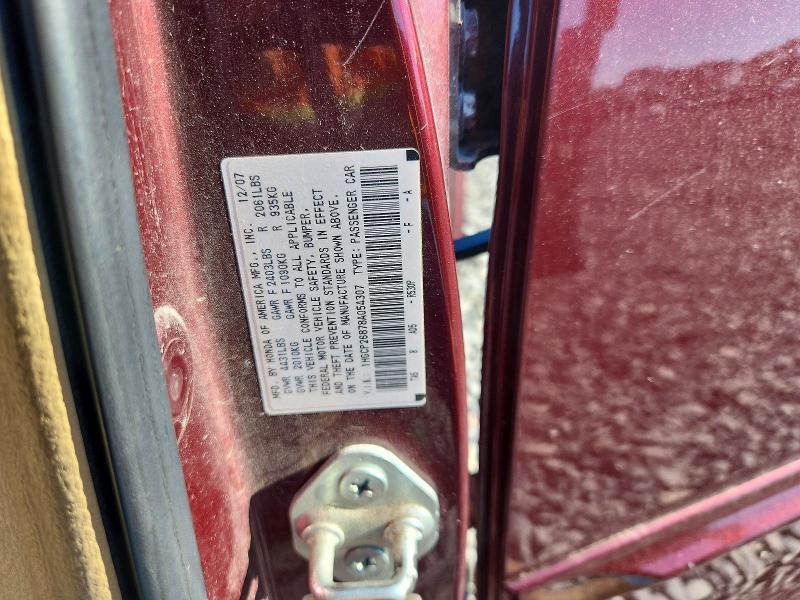2008 Honda Accord exl