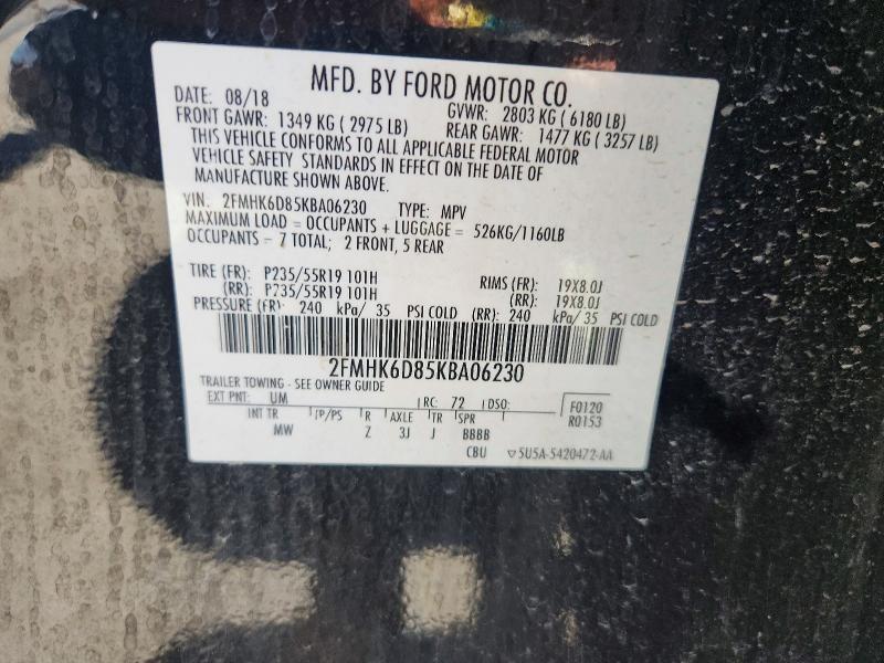 2019 Ford Flex Limited