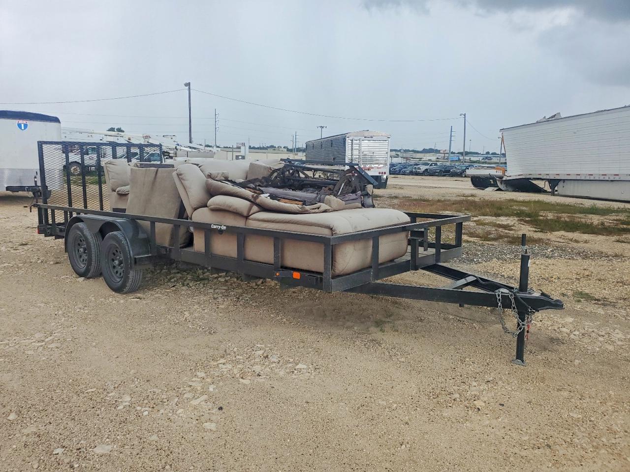 2025 Carry-On 7X18GWPTLED7K-TP Utility Trailer