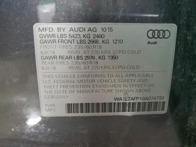 2016 Audi Q5 Premium Plus