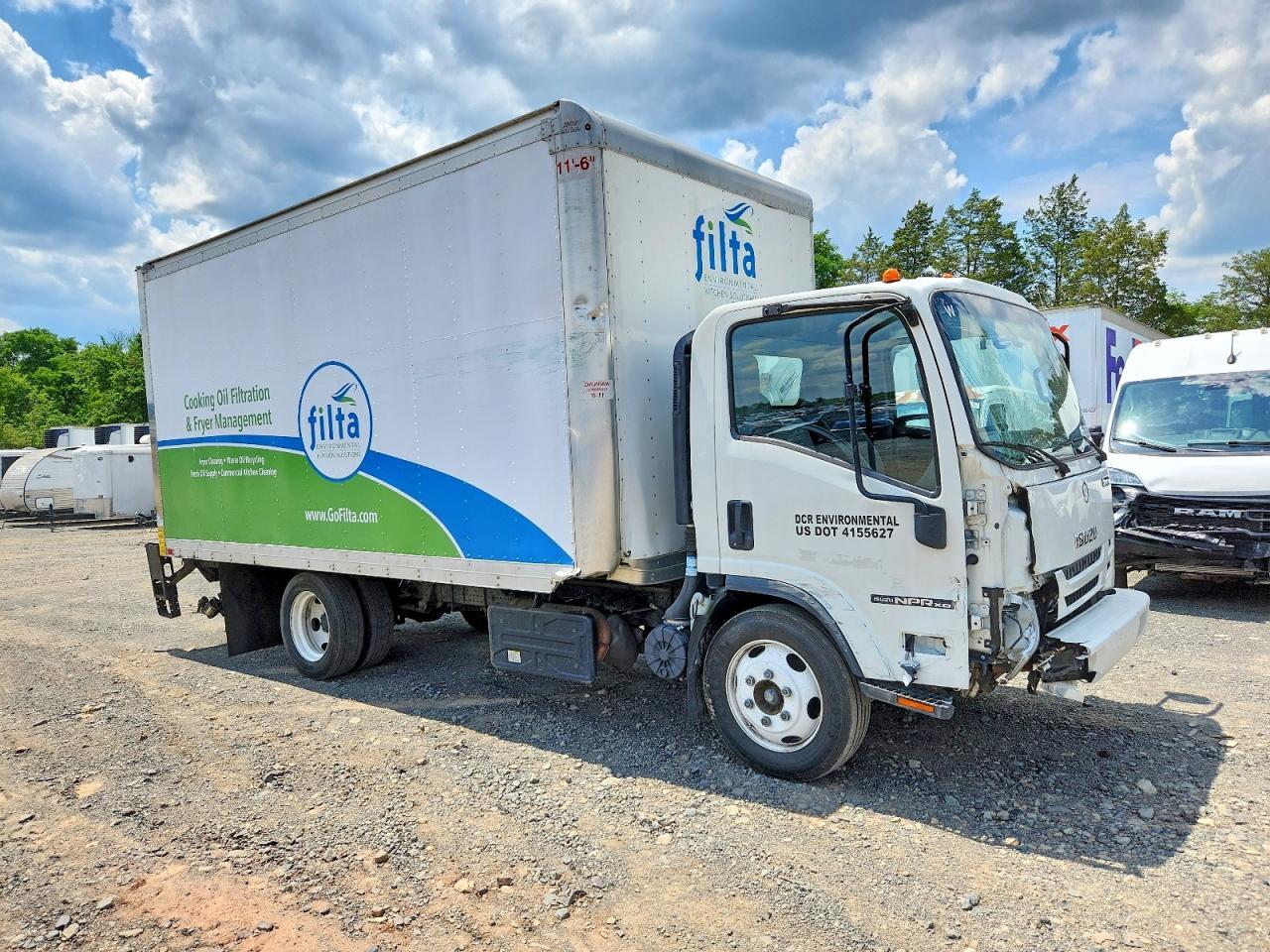 2022 Isuzu NPR XD BOX Truck
