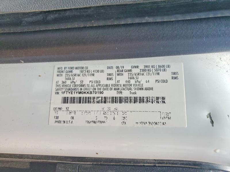 2019 Ford Transit 150 Delivery van