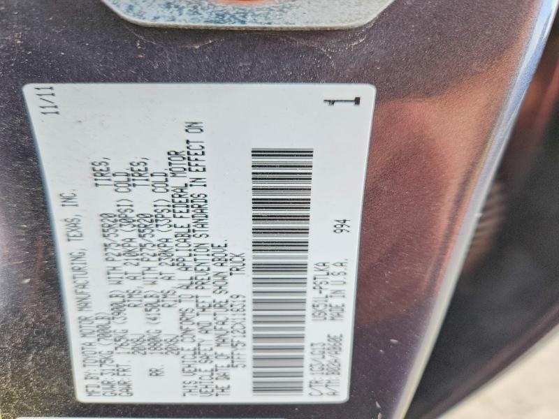 2012 Toyota Tundra Crewmax Limited