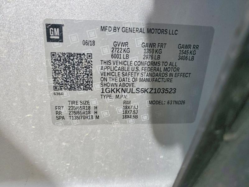 2019 GMC Acadia Slt-1
