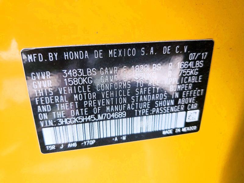 2018 Honda Fit lx