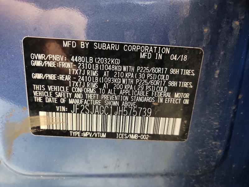2018 Subaru Forester 2.5i Premium