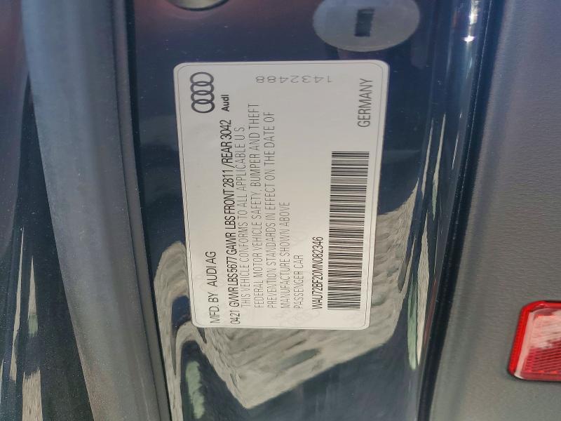 2021 Audi A6 Allroad Premium Plus