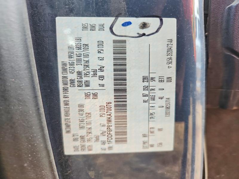 2021 Ford Transit Delivery Truck
