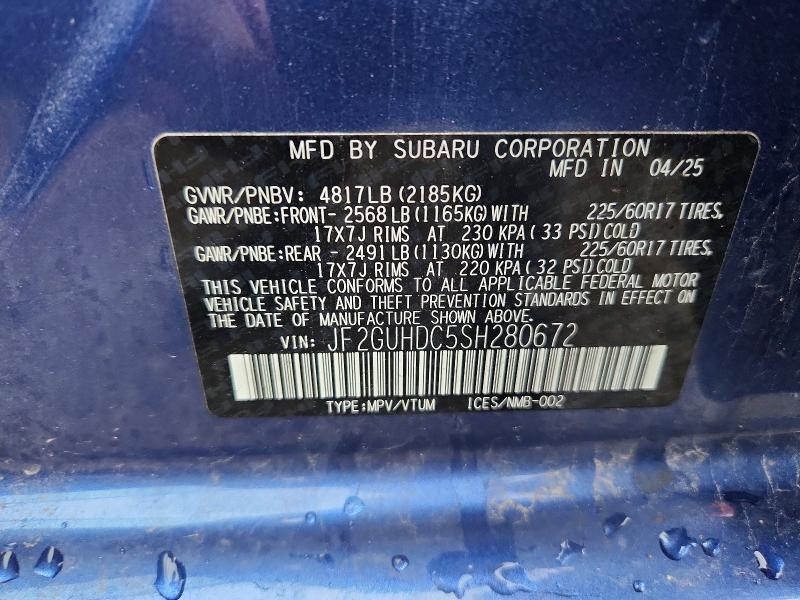 2025 Subaru Crosstrek Premium
