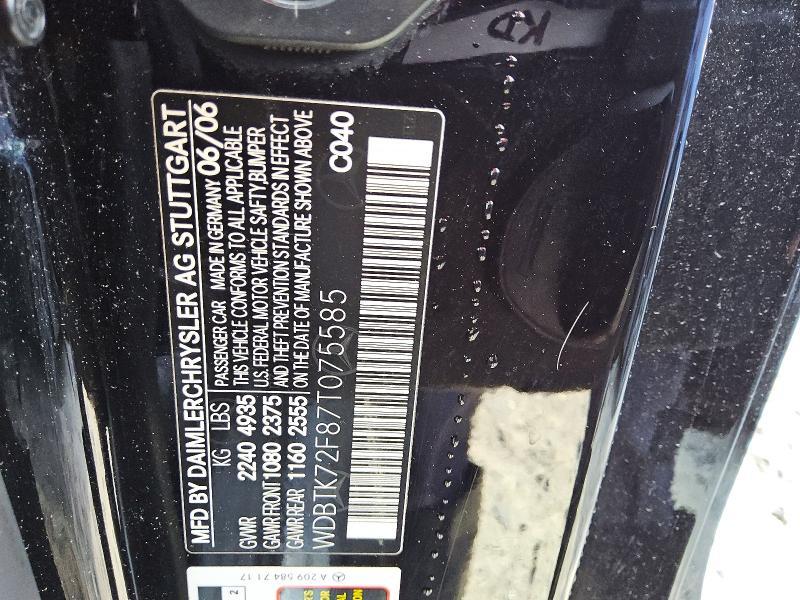 2007 Mercedes-Benz Clk 550