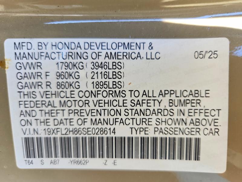 2025 Honda Civic Sport