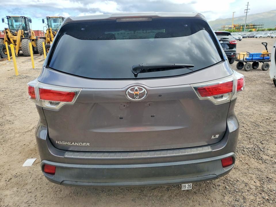 2014 Toyota Highlander le