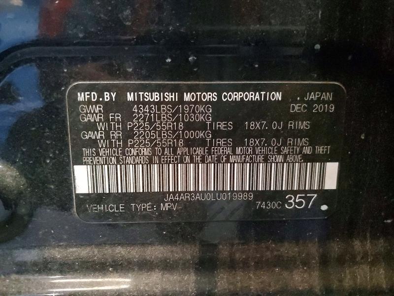 2020 Mitsubishi Outlander Sport es
