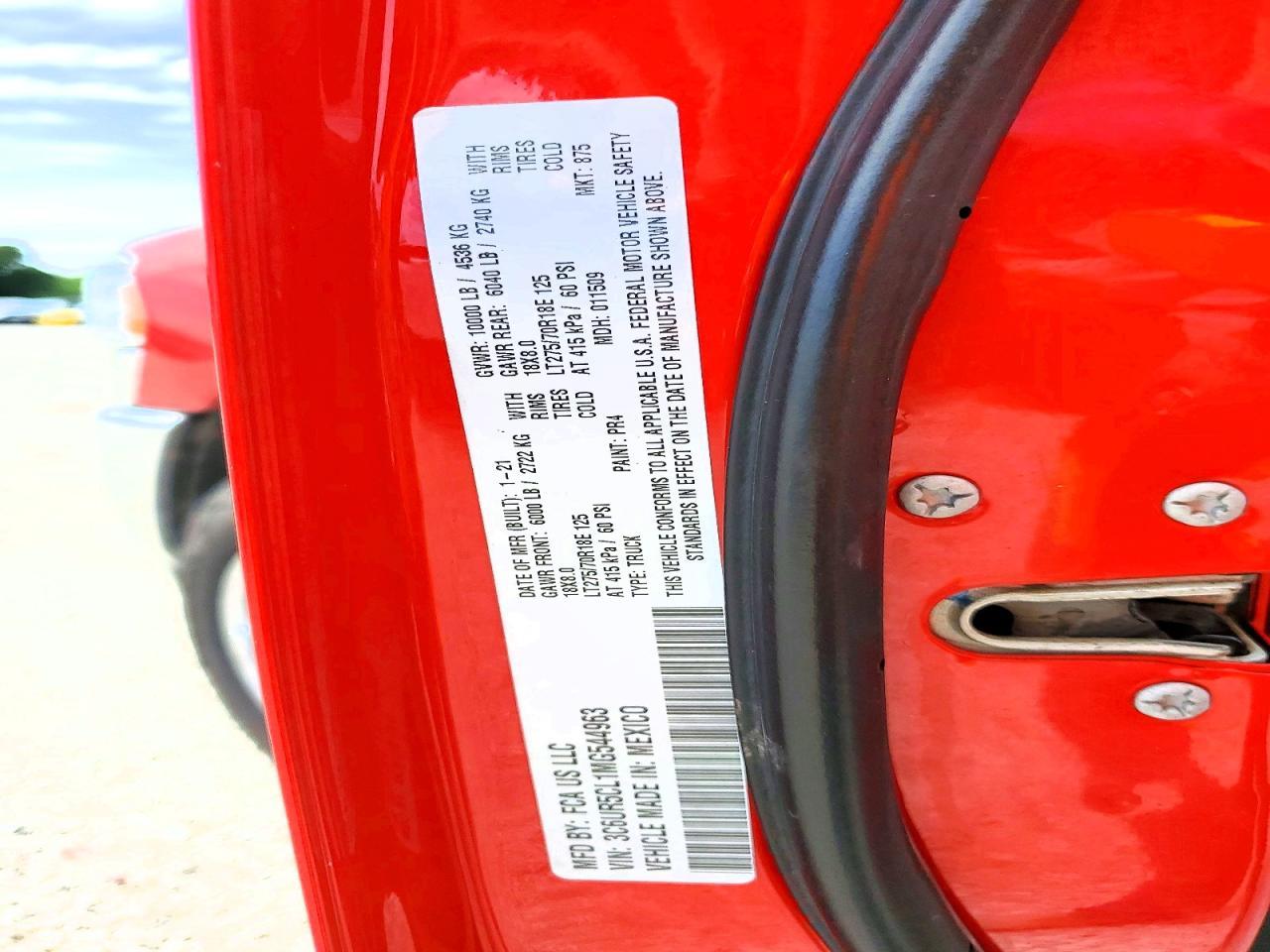 2021 Dodge RAM 2500 Tradesman