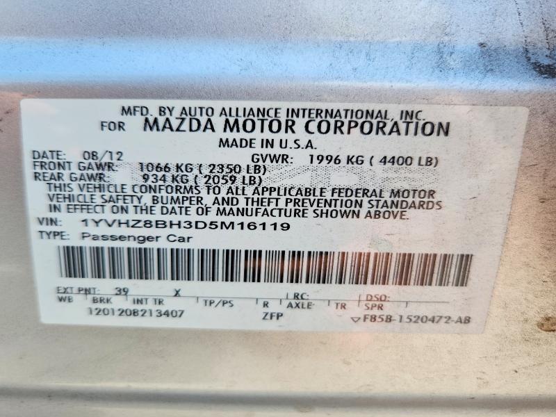 2013 Mazda 6 Sport