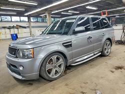 Salvage cars for sale from Copart Wheeling, IL: 2012 Land Rover Range Rover Sport hse