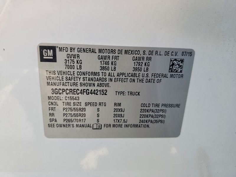 2015 Chevrolet Silverado C1500 LT