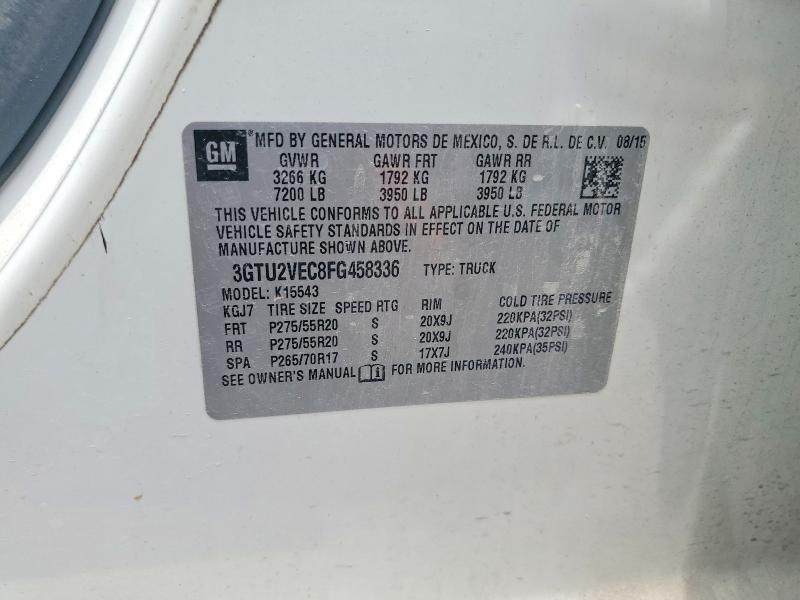 2015 GMC Sierra K1500 SLT