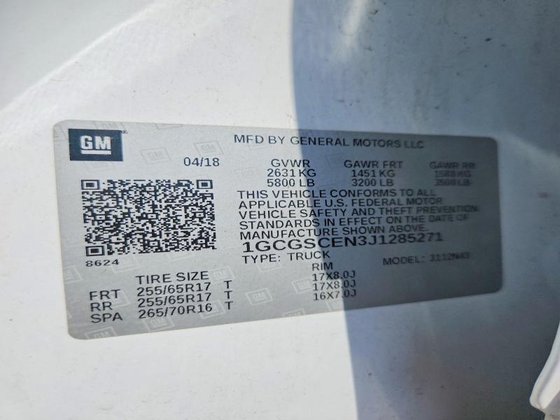 2018 Chevrolet Colorado LT